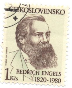 Марка, гашеная. Чехословакия. Энгельс. ― Антикварно-нумизматический центр "Пава" | интернет-магазин