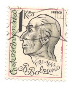 Марка, гашеная. Чехословакия. Б.Болзано ― Антикварно-нумизматический центр "Пава" | интернет-магазин