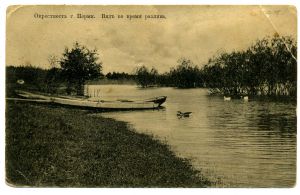 Окресность г. Перми. Вид во время разлива (ПК) ― Антикварно-нумизматический центр "Пава" | интернет-магазин